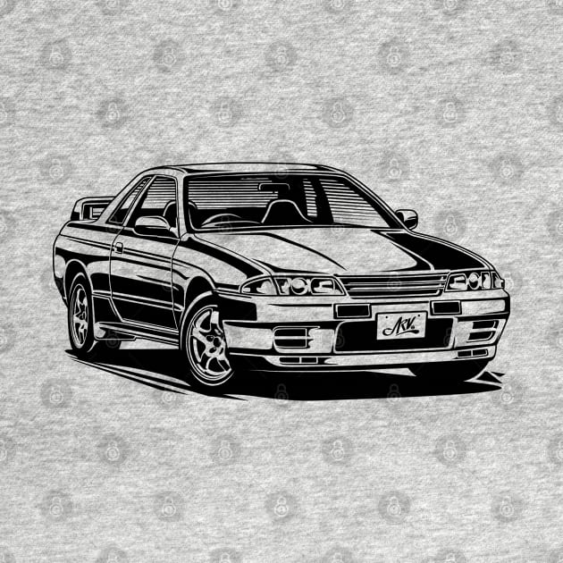 EUROBEAT INTENSIFIES - SKYLINE GTR R32 by ARVwerks